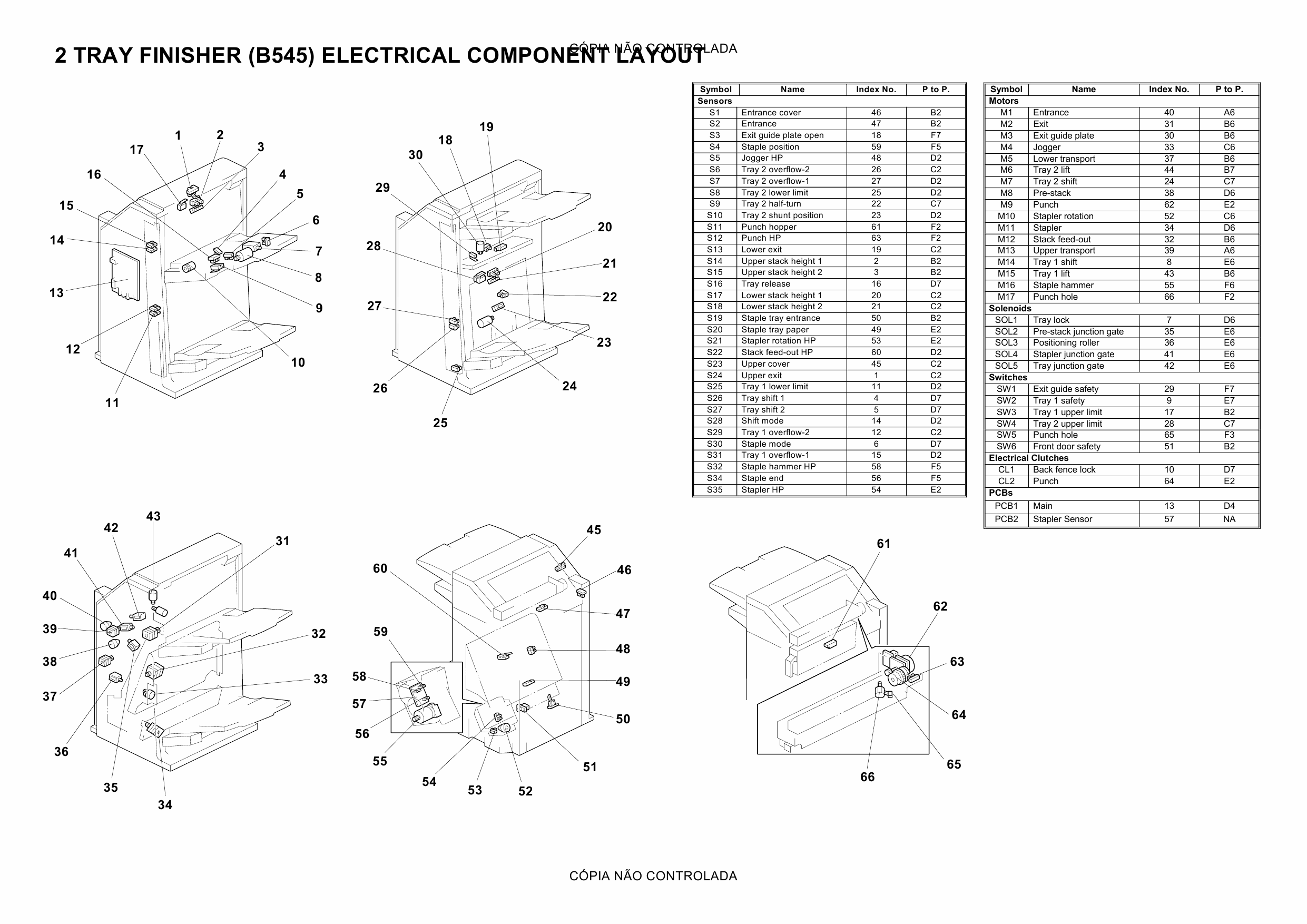 RICOH Aficio 2035e 2045e B135 B182 B138 B183 Circuit Diagram-6